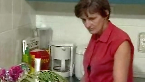 German Granny in the Kitchen R20