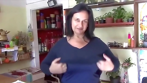 Big tits mature money sex flowers shop