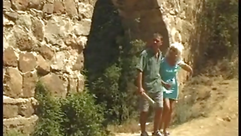 Indecent grannies fuck hard in retro video