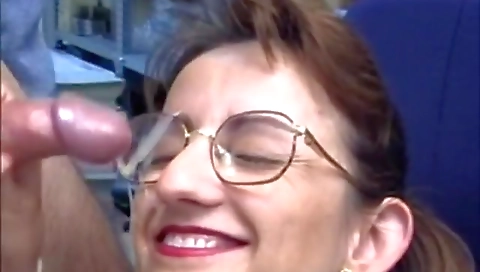 Mature secretary anal work