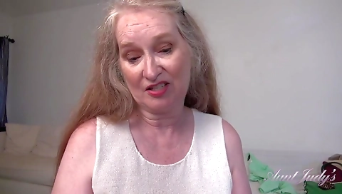 Your Step-Mom Maggie Gives You a Handjob, Blowjob, and Brings out the Toys