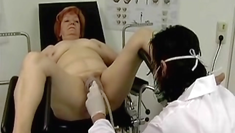 German granny gets fucked and facialized