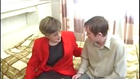 Mature goes anal again